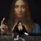 Street Art (Leonardo da Vinci) by Mehmet Geren on GIANT ART - brown photo manipulation