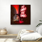 Stop Thinking, Start Drinking! by Mehmet Geren on GIANT ART - red photo manipulation