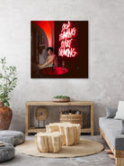 Stop Thinking, Start Drinking! by Mehmet Geren on GIANT ART - red photo manipulation