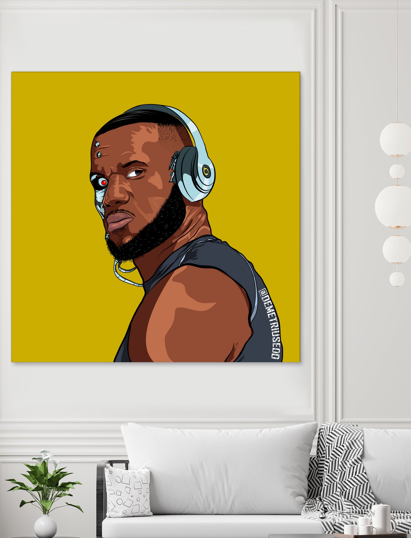 lebronjames by Ed Demetrius on GIANT ART - black digital drawing