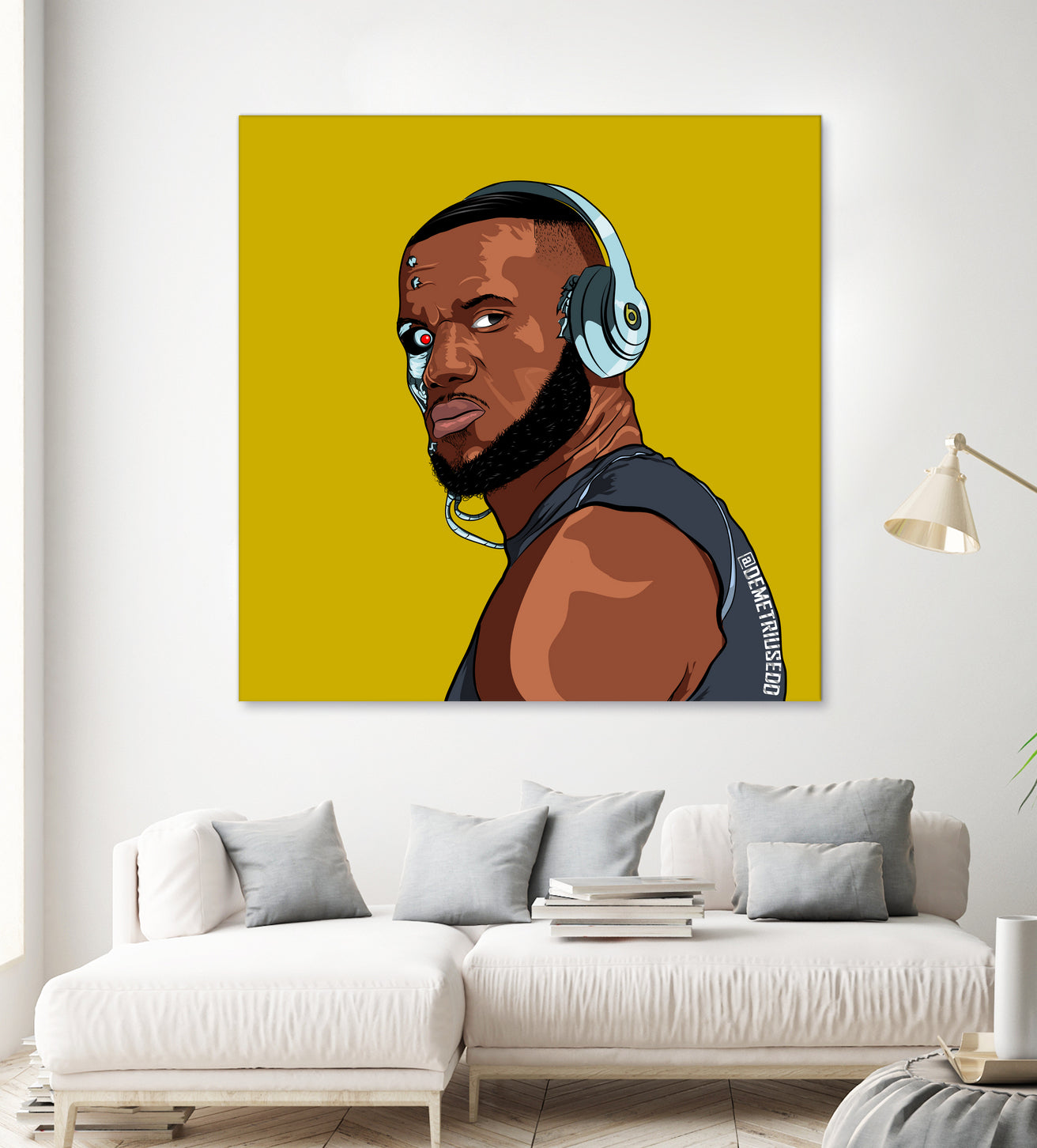 lebronjames by Ed Demetrius on GIANT ART - black digital drawing