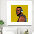 lebronjames by Ed Demetrius on GIANT ART - black digital drawing