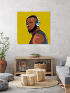 lebronjames by Ed Demetrius on GIANT ART - black digital drawing