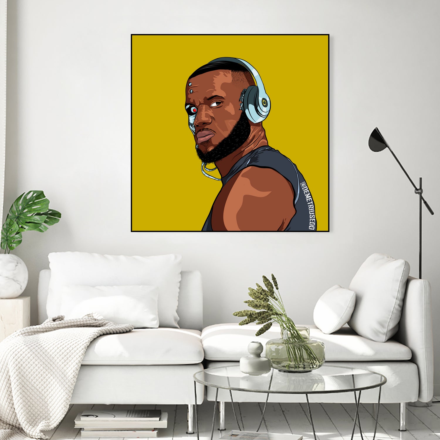 lebronjames by Ed Demetrius on GIANT ART - black digital drawing