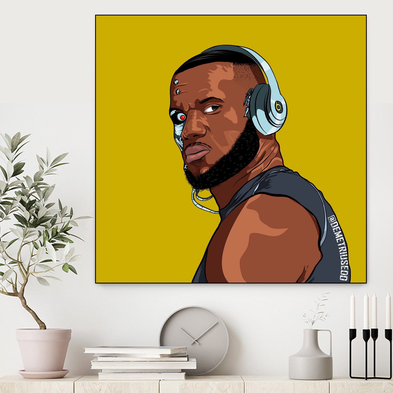 lebronjames by Ed Demetrius on GIANT ART - black digital drawing