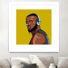 lebronjames by Ed Demetrius on GIANT ART - black digital drawing