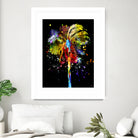 Palm Tree by Daniel Janda on GIANT ART - black mixed media