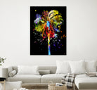 Palm Tree by Daniel Janda on GIANT ART - black mixed media