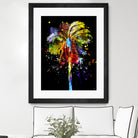 Palm Tree by Daniel Janda on GIANT ART - black mixed media