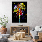 Palm Tree by Daniel Janda on GIANT ART - black mixed media