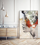 Abstract deconstruction ... by Menelaos Trompoukis on GIANT ART - orange digital painting