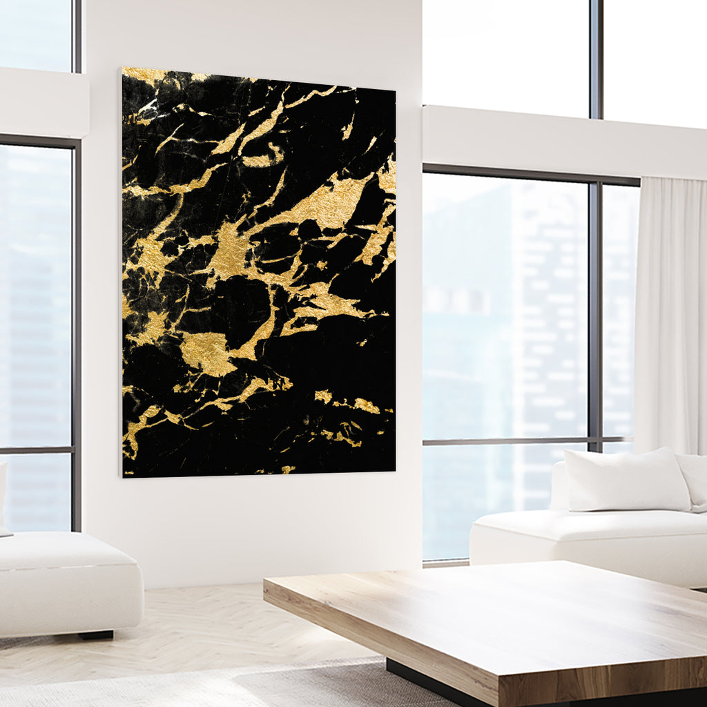 Black Marble Gold Glam #2 #decor #art by Anita & Bella Jantz on GIANT ART - black photo illustration