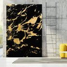 Black Marble Gold Glam #2 #decor #art by Anita & Bella Jantz on GIANT ART - black photo illustration