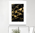 Black Marble Gold Glam #2 #decor #art by Anita & Bella Jantz on GIANT ART - black photo illustration