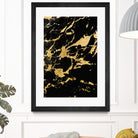 Black Marble Gold Glam #2 #decor #art by Anita & Bella Jantz on GIANT ART - black photo illustration