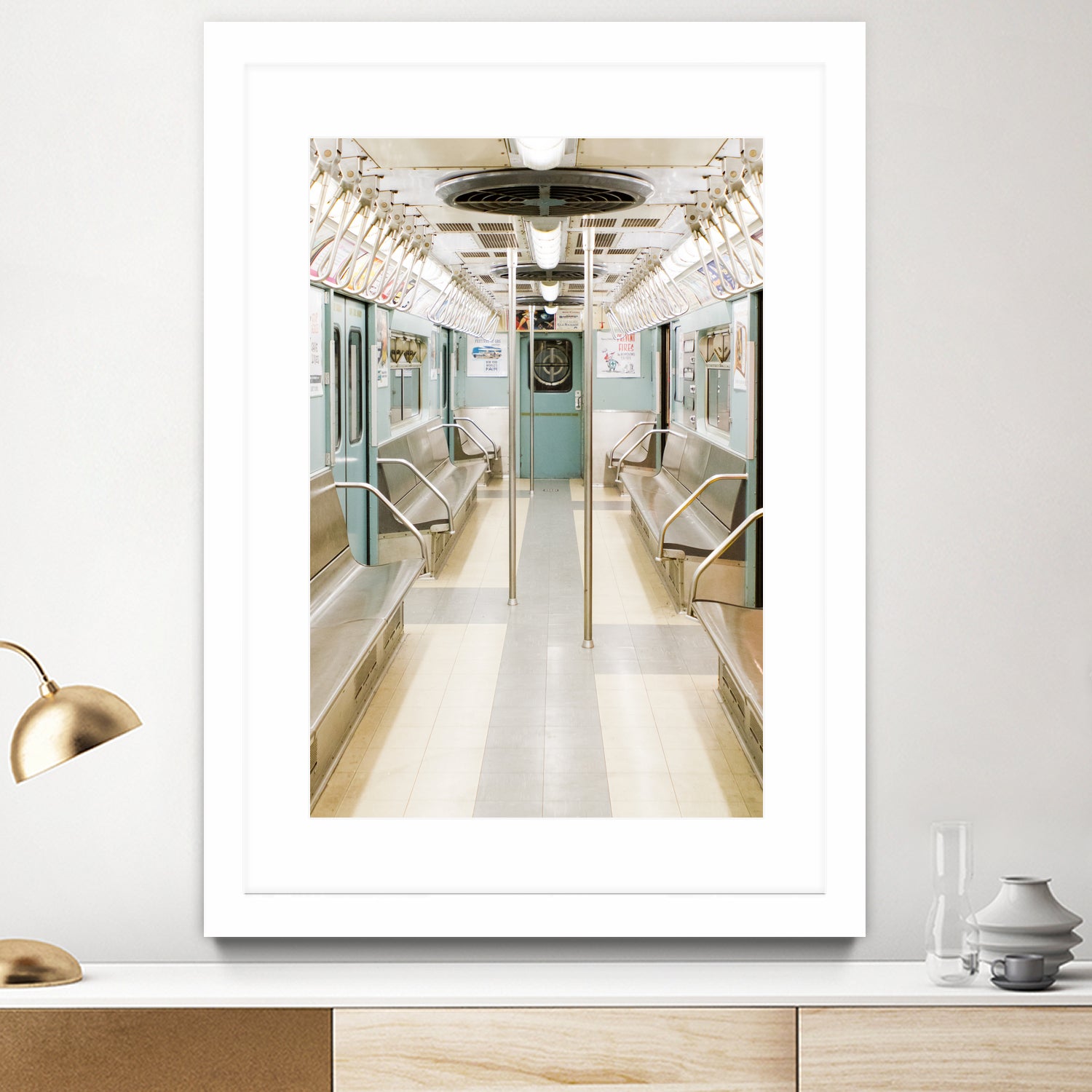 Subway Past by Tara Vorhes on GIANT ART - gray photo manipulation