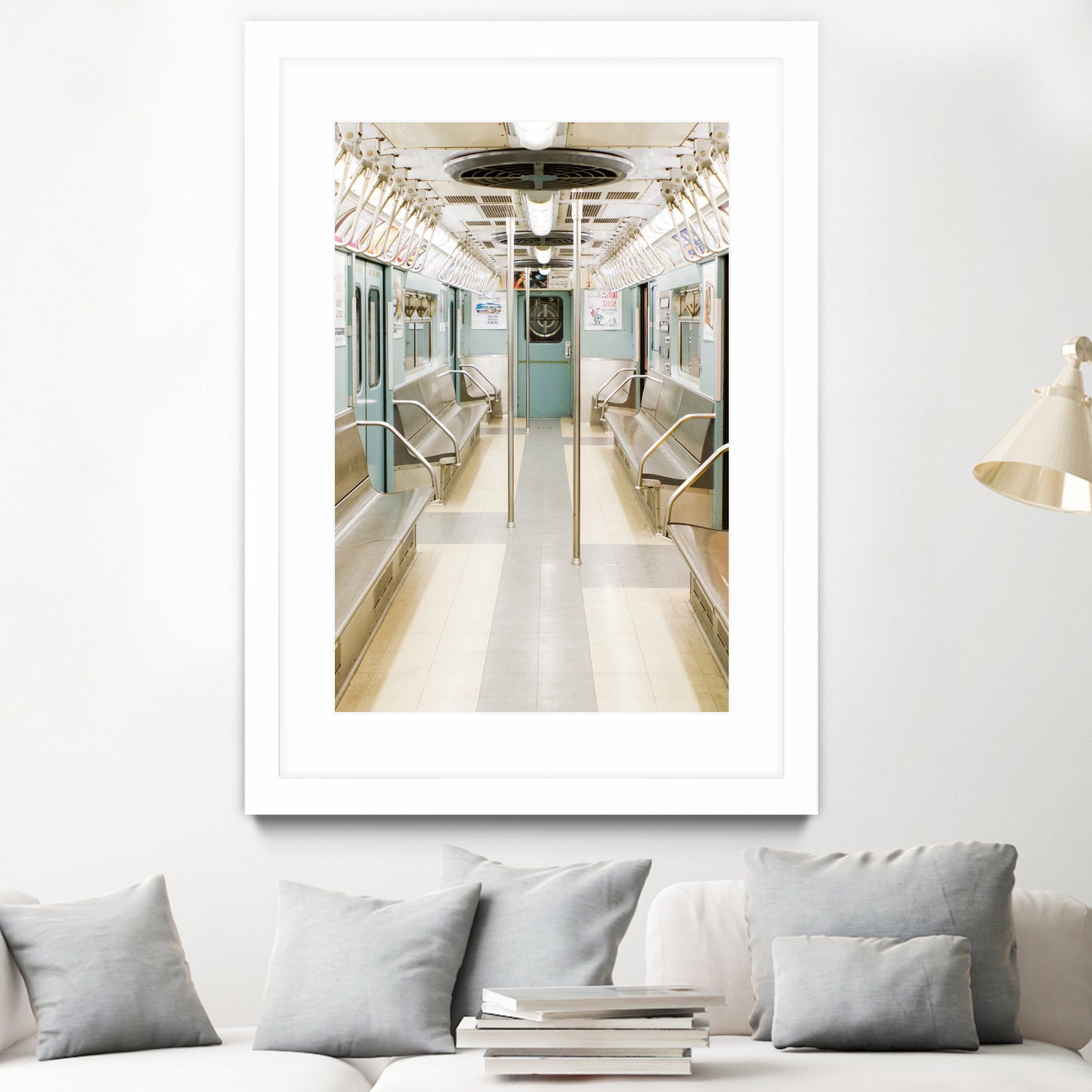 Subway Past by Tara Vorhes on GIANT ART - gray photo manipulation