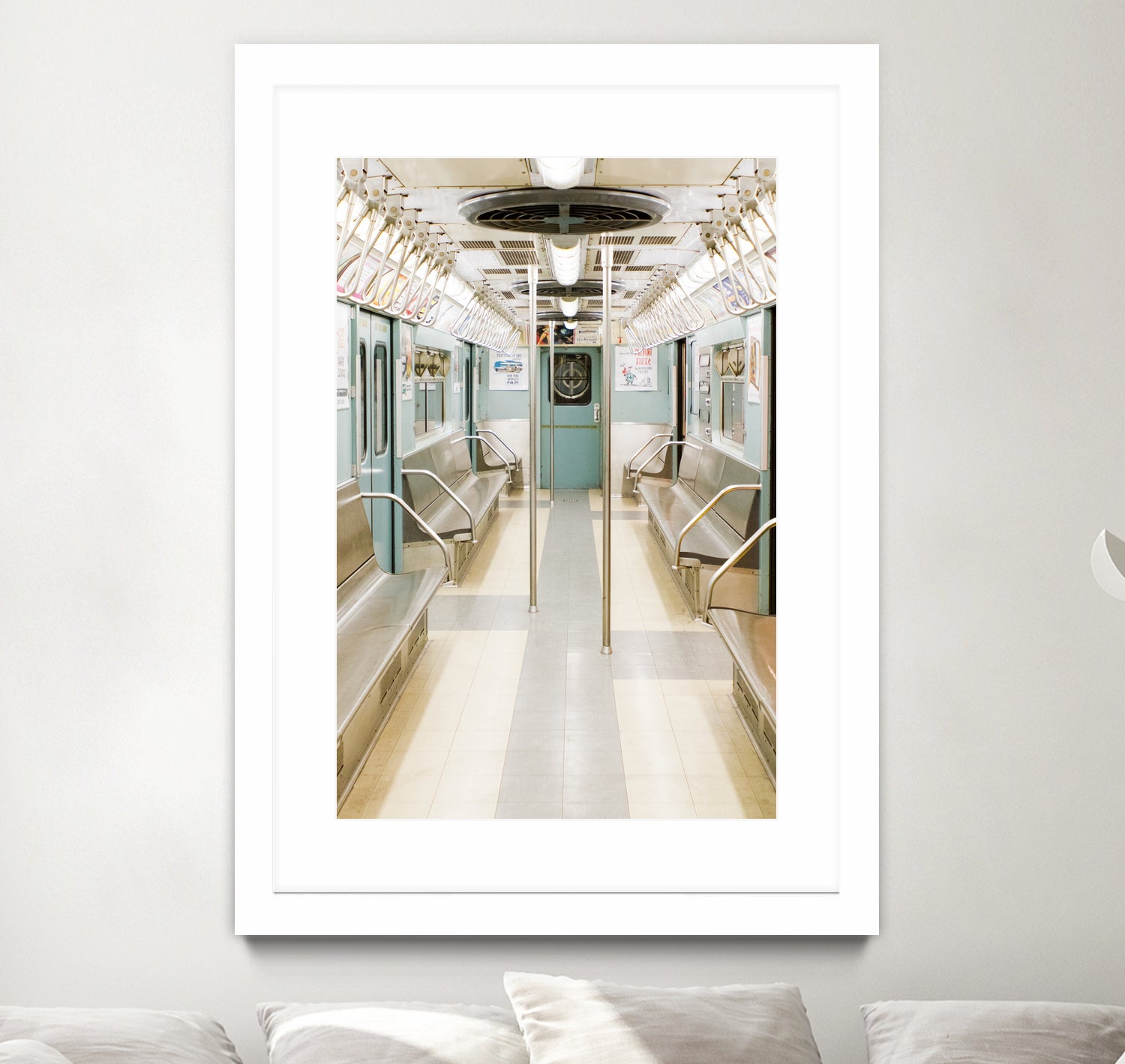 Subway Past by Tara Vorhes on GIANT ART - gray photo manipulation