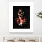 Snoop Dogg Splatter Painting by Jurijs Permanickis on GIANT ART - black digital painting