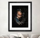 Kanye West Splatter Painting by Jurijs Permanickis on GIANT ART - black digital painting