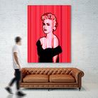 Madonna | Pop Art by William Cuccio on GIANT ART - pink digital painting