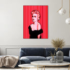 Madonna | Pop Art by William Cuccio on GIANT ART - pink digital painting