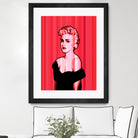 Madonna | Pop Art by William Cuccio on GIANT ART - pink digital painting