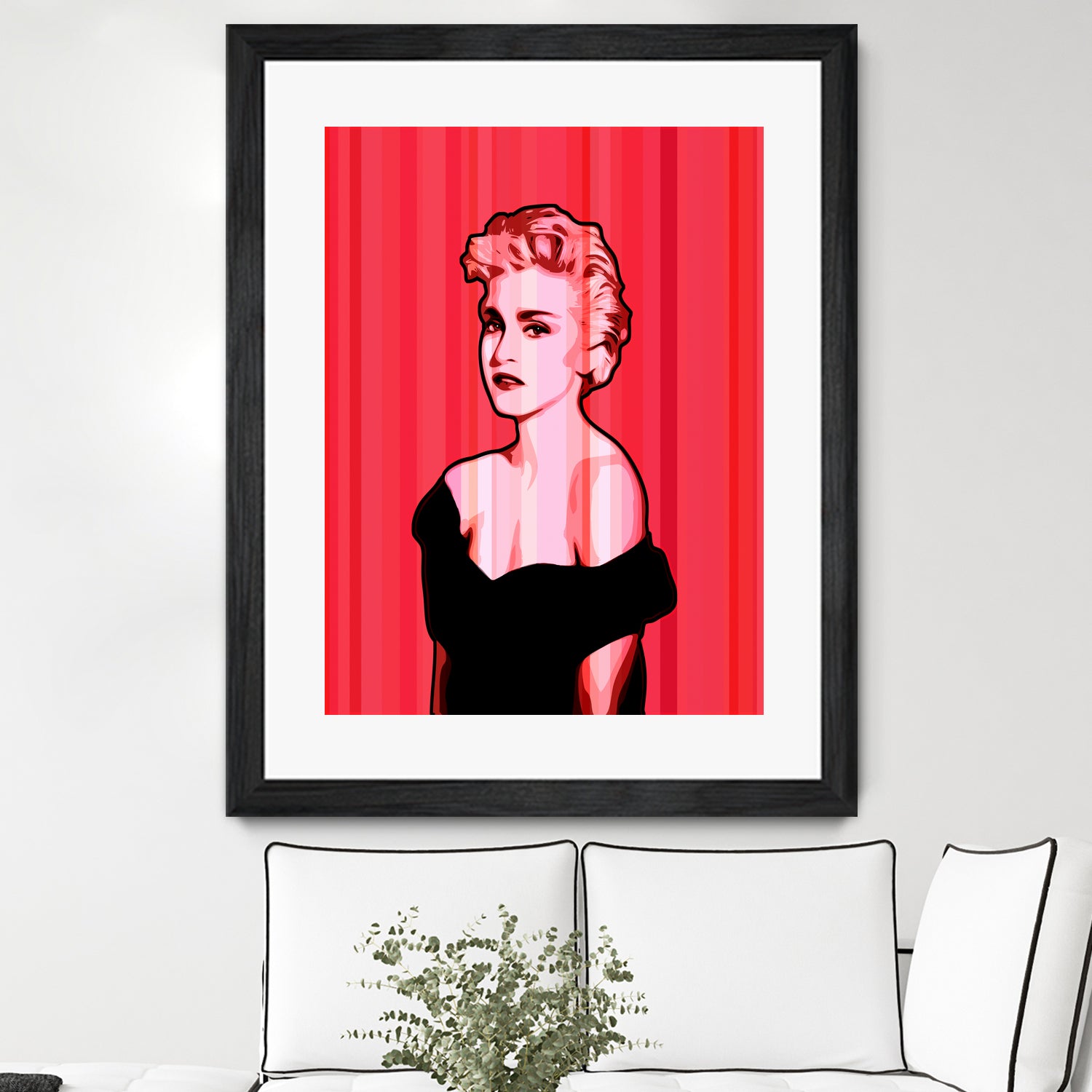 Madonna | Pop Art by William Cuccio on GIANT ART - pink digital painting