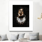 Jay-Z Splatter Painting by Jurijs Permanickis on GIANT ART - black digital painting