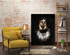 Jay-Z Splatter Painting by Jurijs Permanickis on GIANT ART - black digital painting