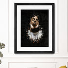 Jay-Z Splatter Painting by Jurijs Permanickis on GIANT ART - black digital painting