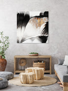 Black And Gold Veins by Elisabeth Fredriksson on GIANT ART - black mixed media