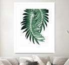 Palm Leaves Tropical Green Vibes #4 #tropical #decor #art by Anita & Bella Jantz on GIANT ART - green photo illustration