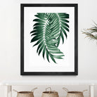 Palm Leaves Tropical Green Vibes #4 #tropical #decor #art by Anita & Bella Jantz on GIANT ART - green photo illustration