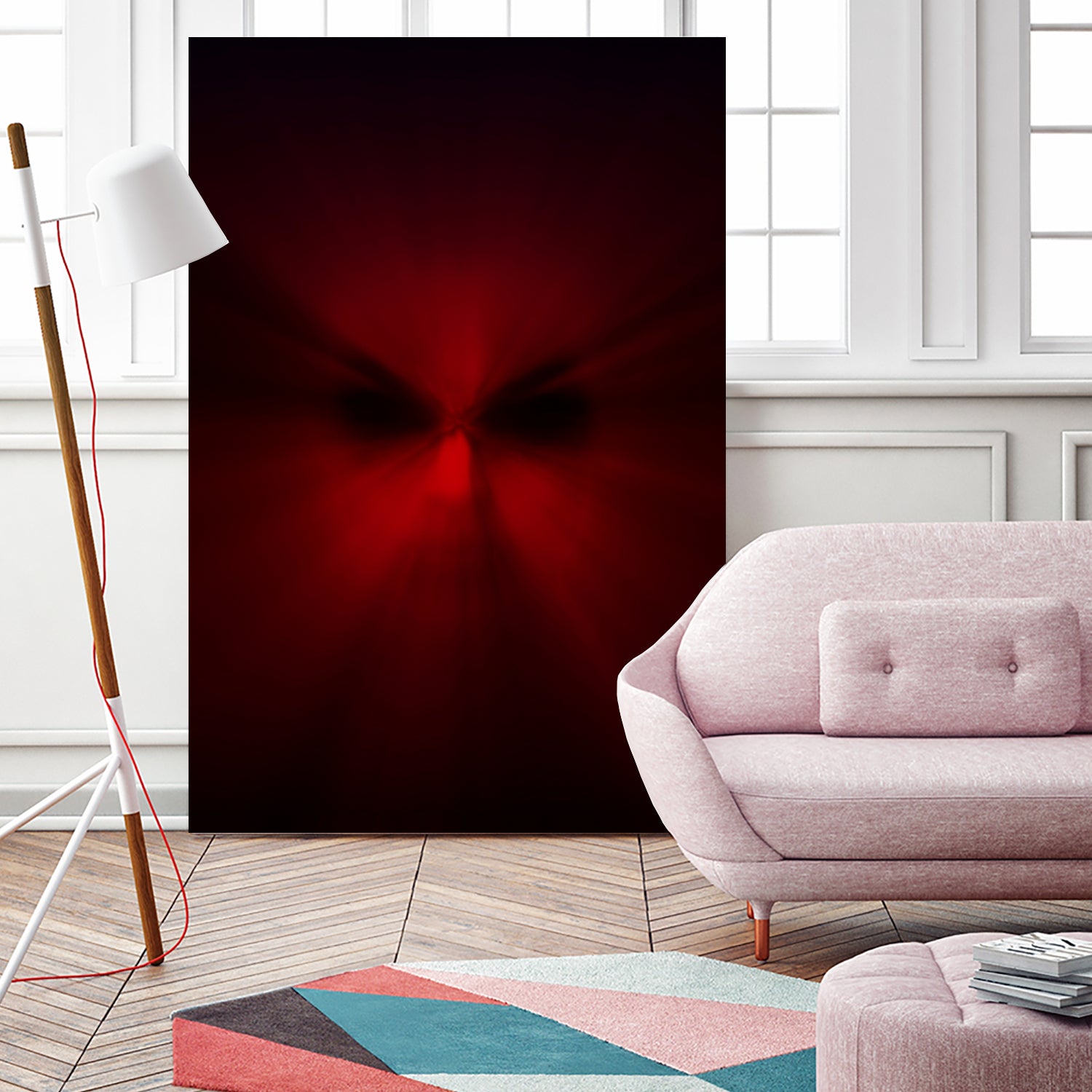 Blood Light by Anton Kalinichev on GIANT ART - red digital painting