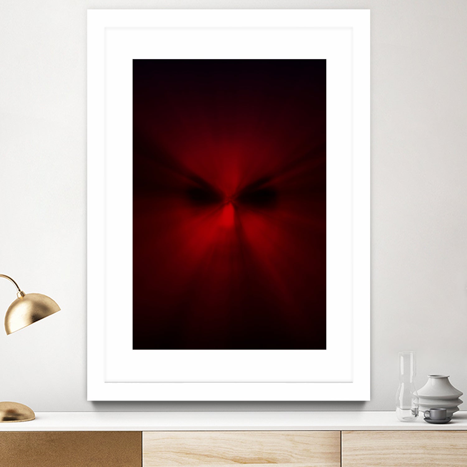 Blood Light by Anton Kalinichev on GIANT ART - red digital painting