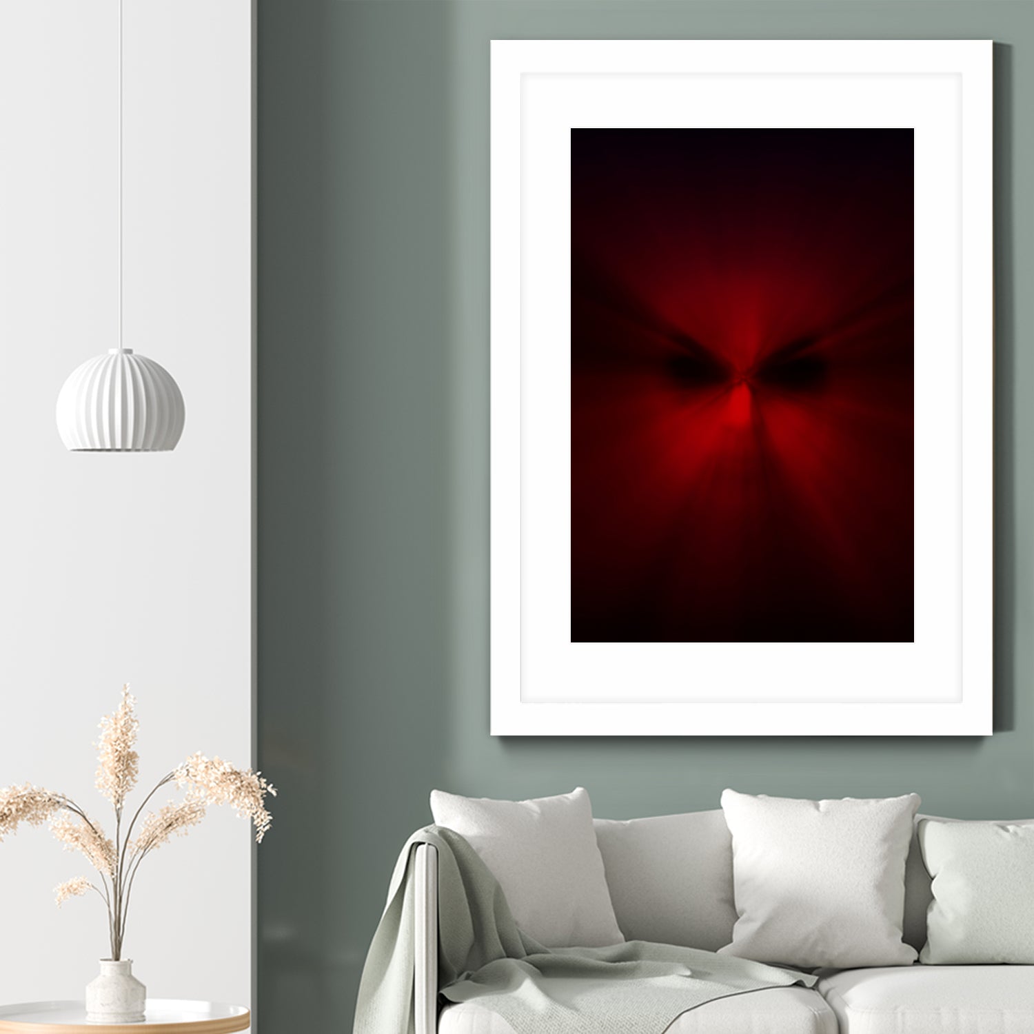 Blood Light by Anton Kalinichev on GIANT ART - red digital painting