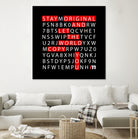 Stay Original by Mariana Angelova on GIANT ART - black typography