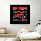 Stay Original by Mariana Angelova on GIANT ART - black typography