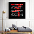 Stay Original by Mariana Angelova on GIANT ART - black typography