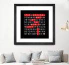 Stay Original by Mariana Angelova on GIANT ART - black typography