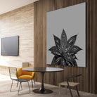 Gray Black Agave with Black Silver Glitter #3 #shiny by Anita & Bella Jantz on GIANT ART - gray photo illustration