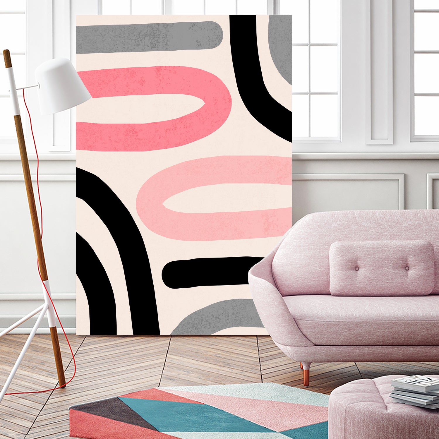 Two of a Kind by Iveta Angelova on GIANT ART - pink digital drawing