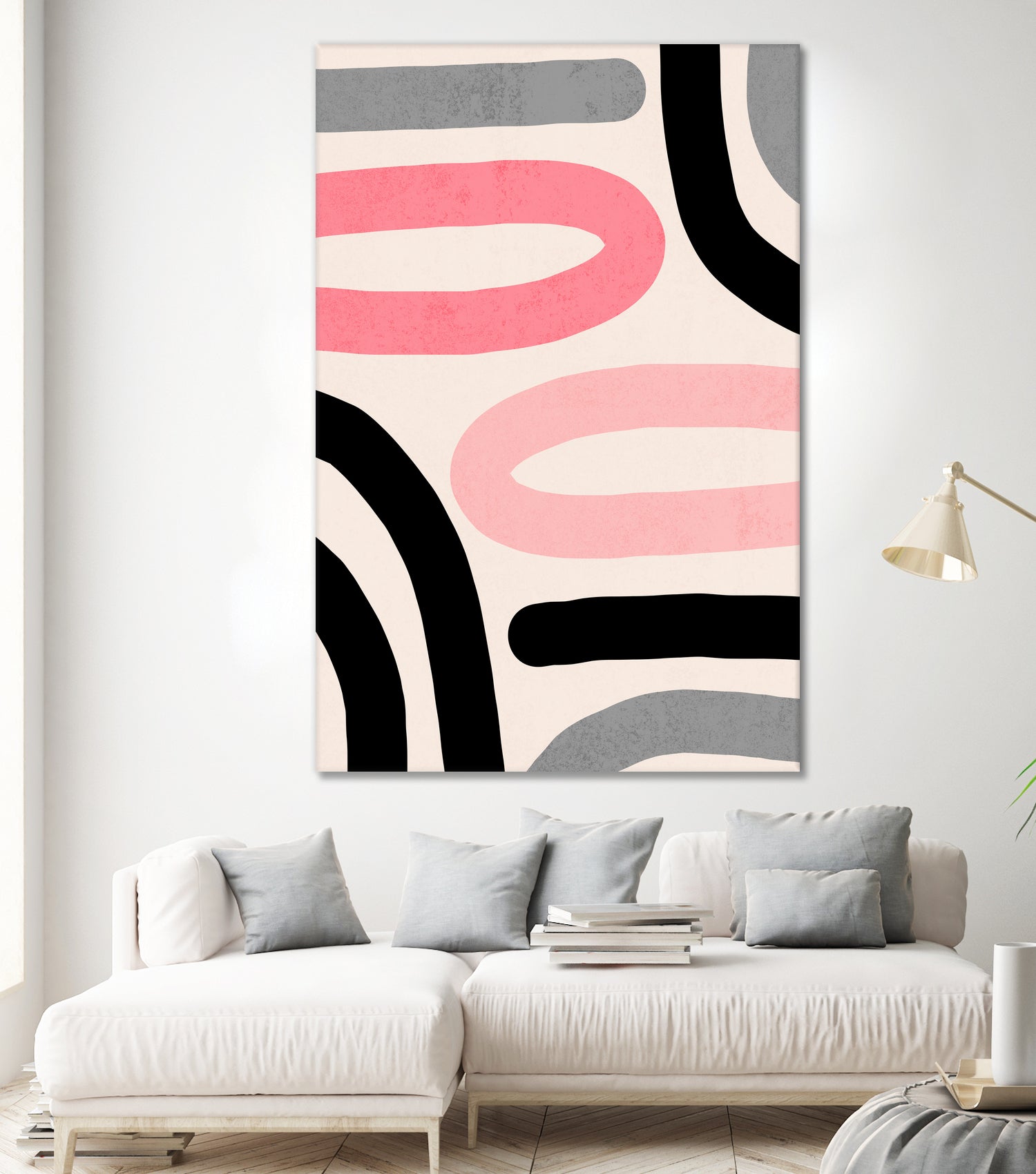 Two of a Kind by Iveta Angelova on GIANT ART - pink digital drawing