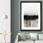 Soot and gold by Elisabeth Fredriksson on GIANT ART - black mixed media