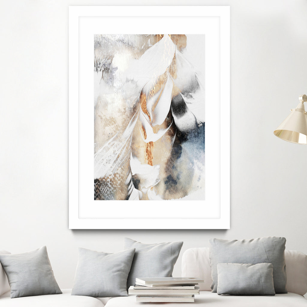 Soothe Your Soul by Elisabeth Fredriksson on GIANT ART - white mixed media