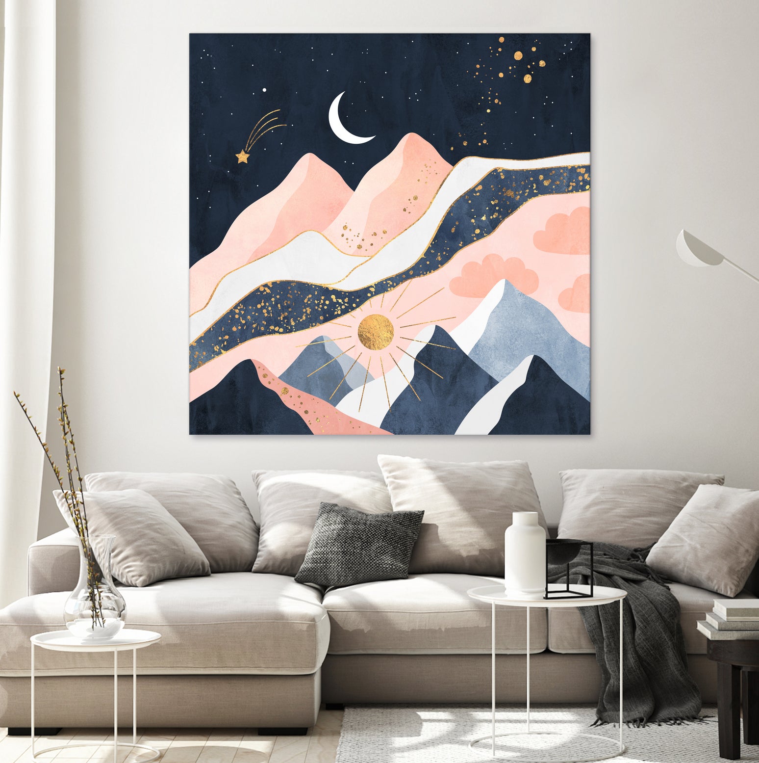 Night And Day by Elisabeth Fredriksson on GIANT ART - black digital drawing