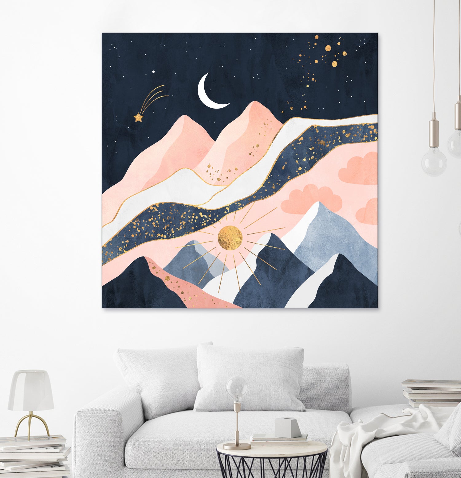 Night And Day by Elisabeth Fredriksson on GIANT ART - black digital drawing