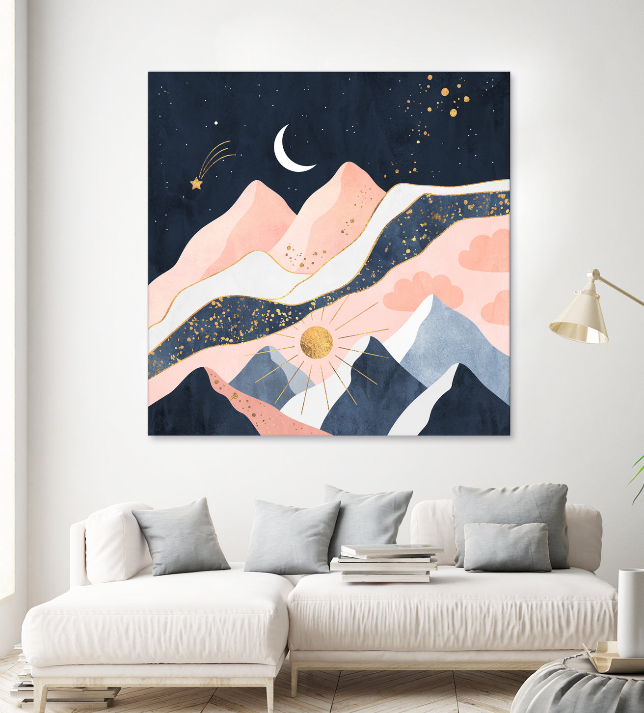 Night And Day by Elisabeth Fredriksson on GIANT ART - black digital drawing