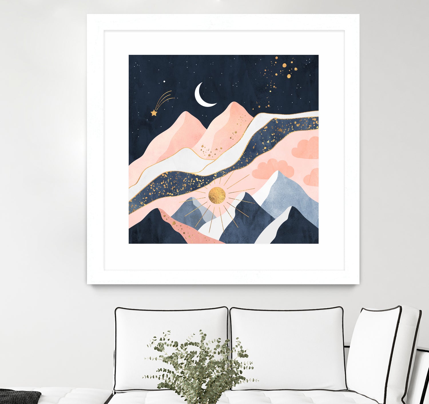 Night And Day by Elisabeth Fredriksson on GIANT ART - black digital drawing